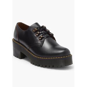 New In Box Dr. Martens Leona Lug Sole Platform Derby Shoes Size 9 US Womens